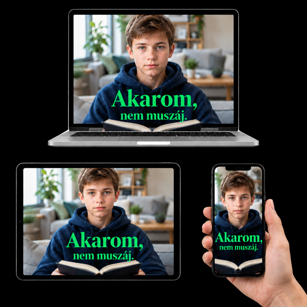 E-book Hogyan neveljünk olyan gyereket, aki akar – és nem muszáj